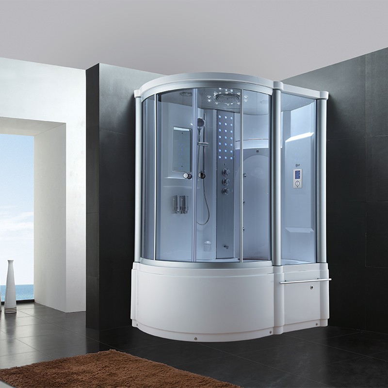 Cabine de douche avec baignoire intégrée D-Baleares, baignoire avec