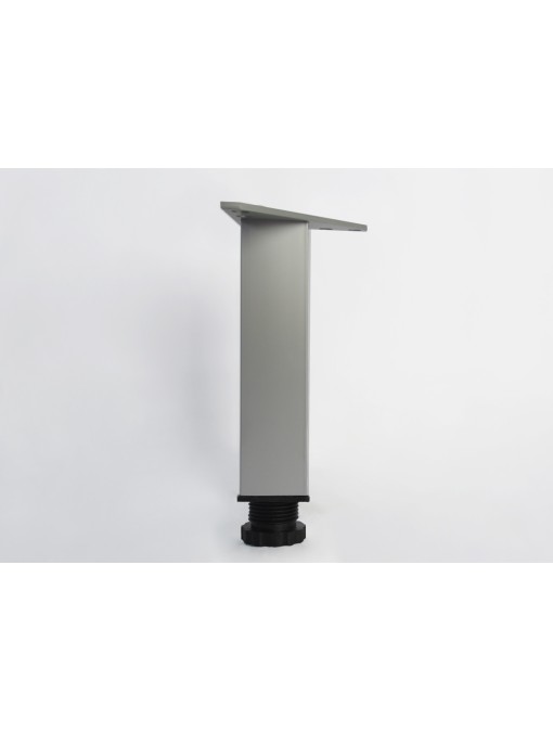 Lot de 4 pieds carrés de 180 mm  ajustables