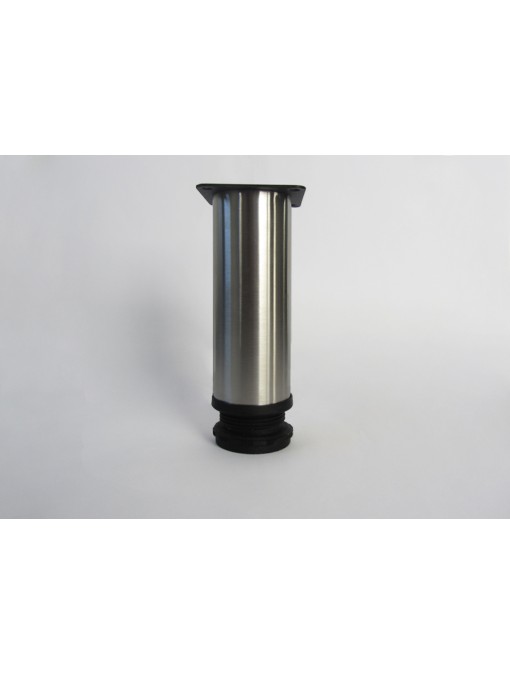Lot de 4 pieds ronds pour meuble en 150 mm ajustables
