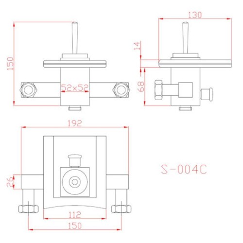 Robinet mitigeur mural SDS004C