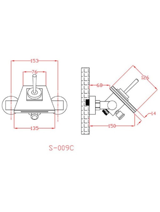 Plan et dimensions SDS009C