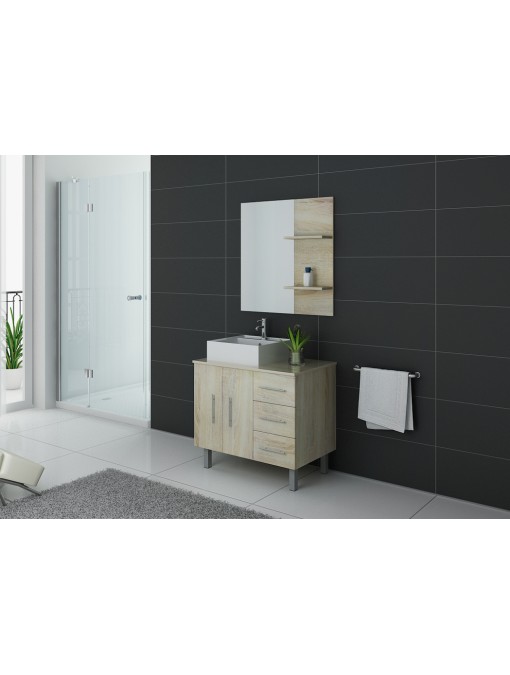 Meuble simple vasque scandinave FLORENCE