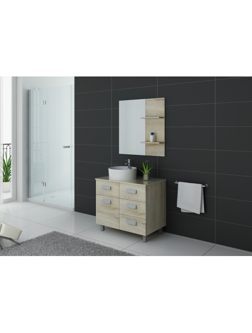Meuble simple vasque MILAN Scandinave