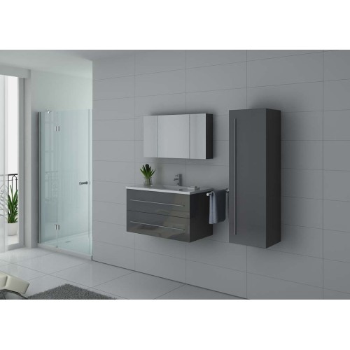 Meuble de salle de bain Nova Gris Taupe