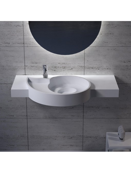 Plan vasque en spiral suspendu SDPW43