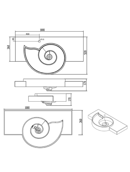 Plans dimensions SDPW43