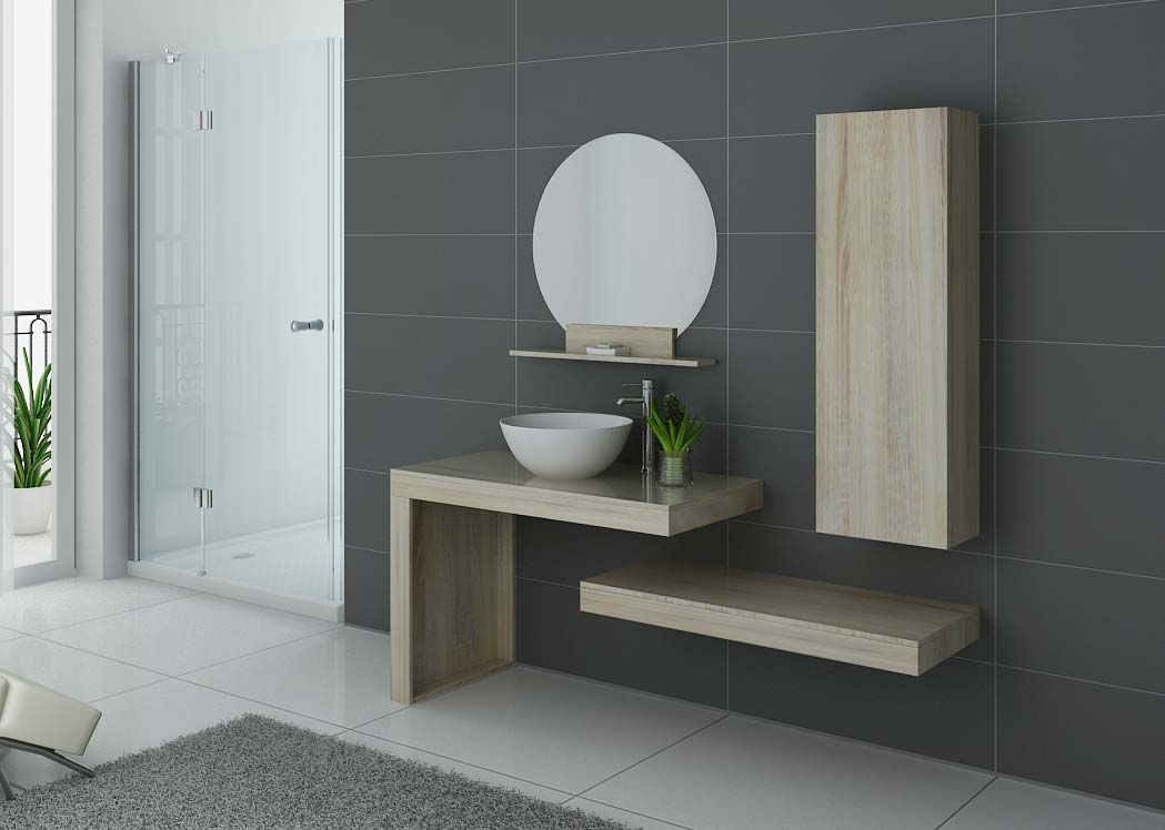 Ensemble de salle de bain design MONZA, ensemble de meuble de salle de