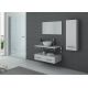 Meubles de salle de bain simple vasque Blanc VIRTUOSE