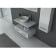 Meuble simple vasque VIRTUOSE Blanc laqué