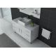 Ensemble simple vasque sur pieds TURIN Blanc