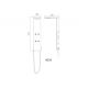 Dimensions de la colonne d'hydromassage A050