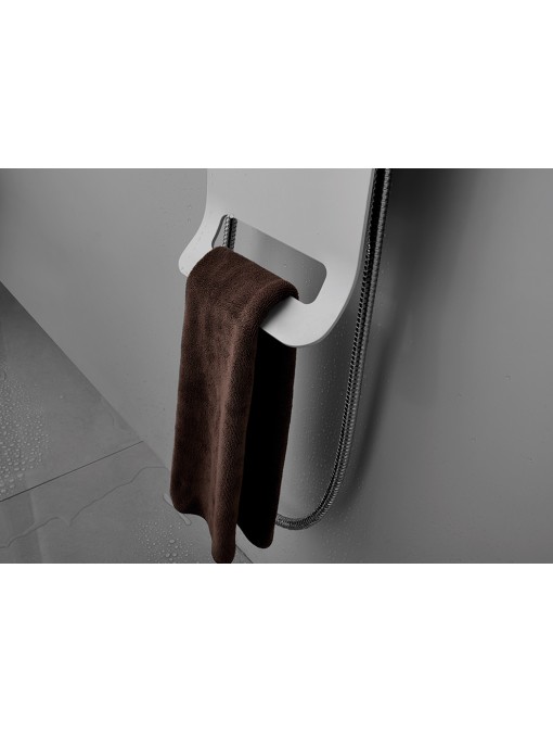 Colonne d'hydromassage A051 avec porte-serviette intégré
