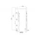 Plan et dimensions colonne d'hydromassage G092