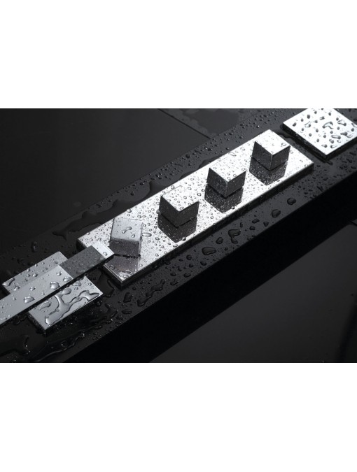 Colonne d'hydromassage A111 noire