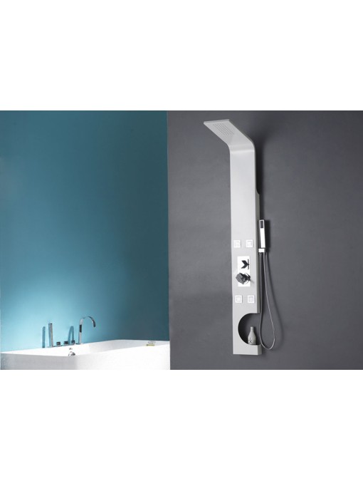 Colonne d'hydromassage blanche A127