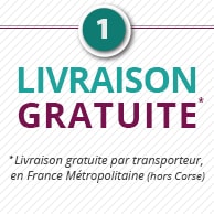 Livraison gratuite pour vos achats en France Métropolitaine hors Corse