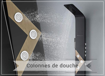 Colonnes de douche avec ou sans hydromassage