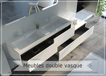 Meubles de salle de bain double vasque