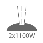 Pompe à eau 2x1100W