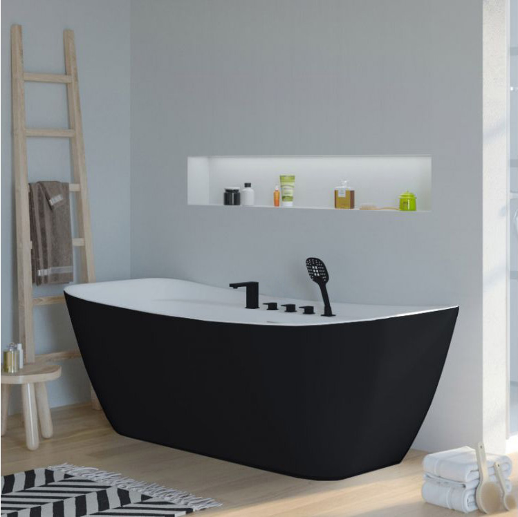 Baignoire îlot ALCIRA Black