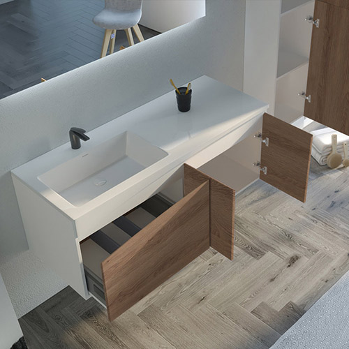 Meuble salle de bain Cagliarir 1200