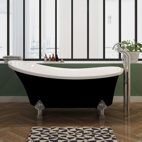 baignoire ilot Cesano Black