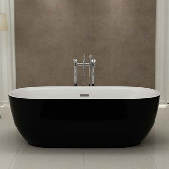 Baignoire ilot Lamone Black