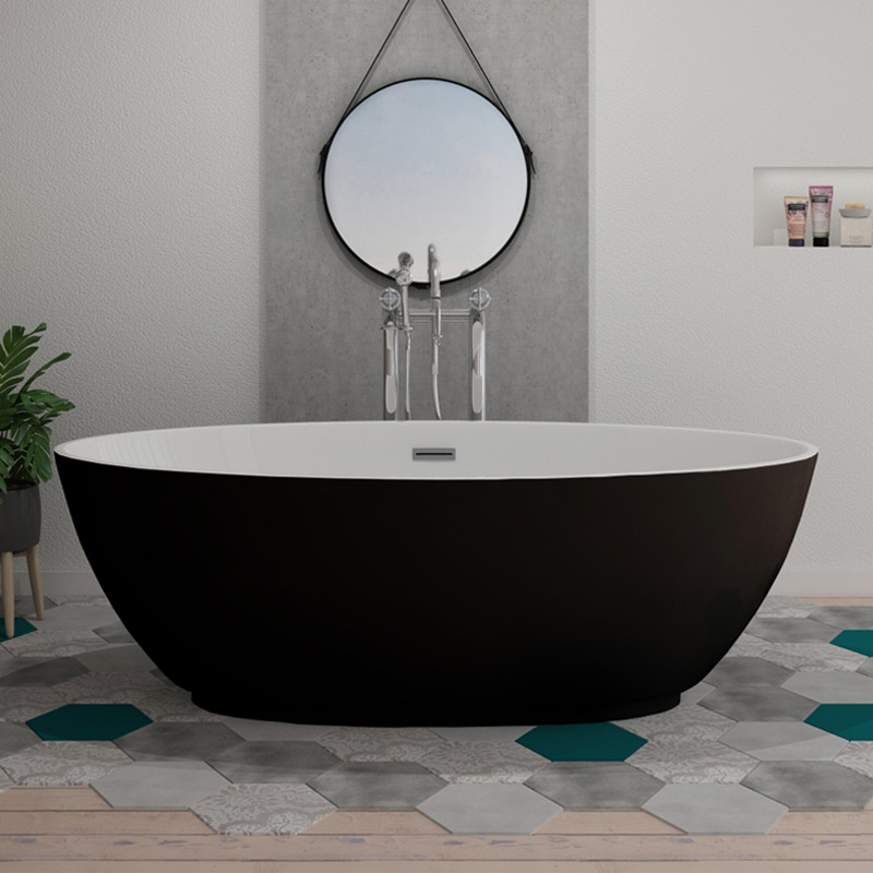 Baignoire ilôt Valentia Black