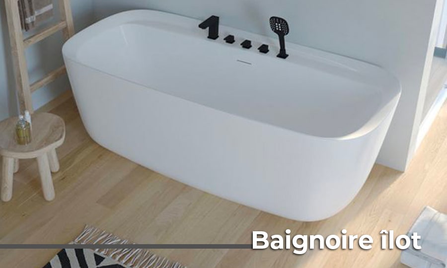 baignoire ilot