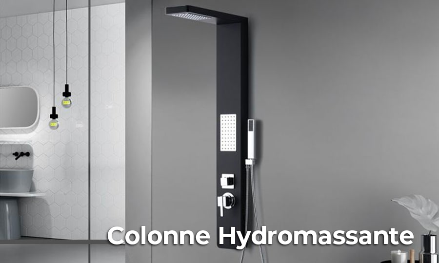 colonne de douche hydromassante