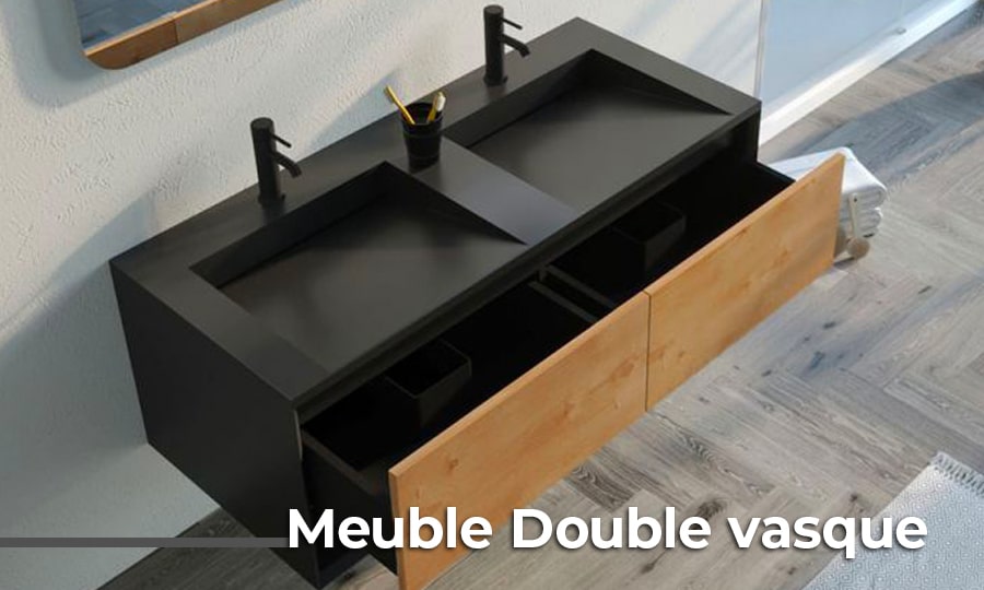 meuble double vasque
