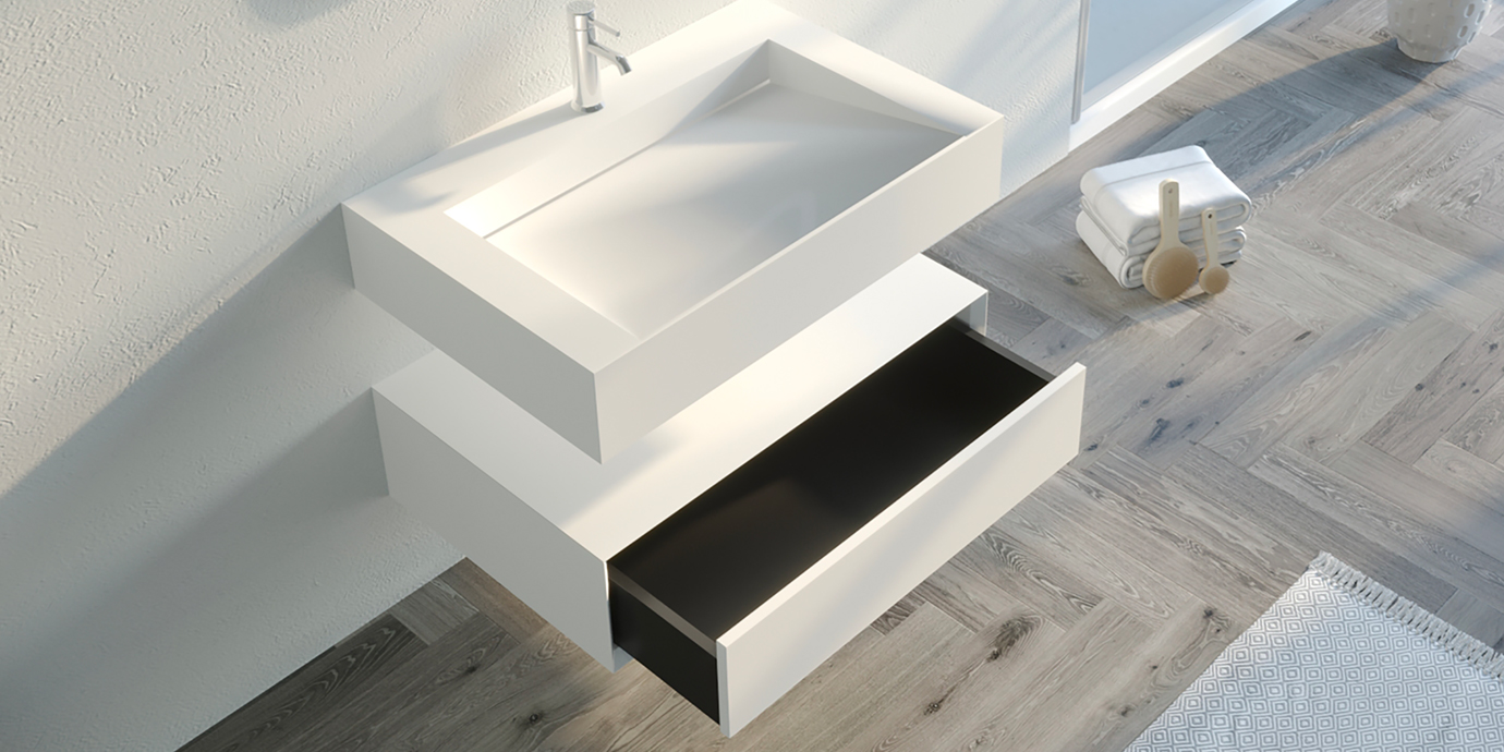 Collection meuble simple vasque