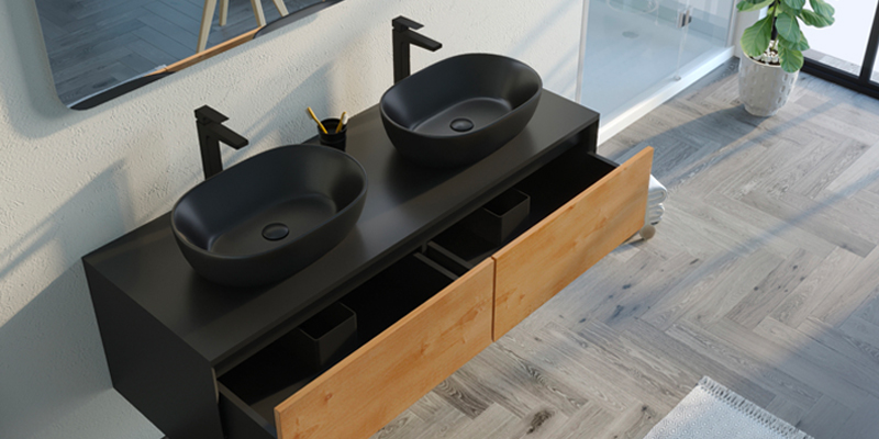 Collection meuble double vasque